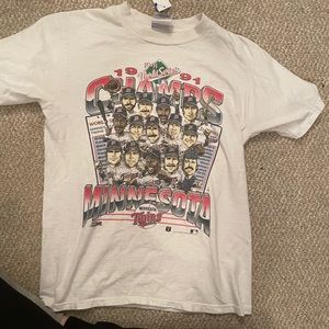 Vintage Minnesota Twins 1991 World Series Tee